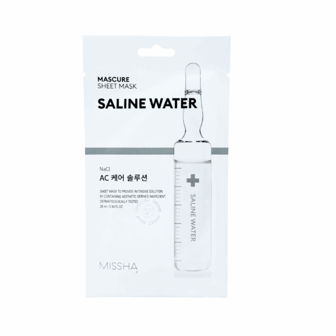 Przeciwtrądzikowa maska w płachcie - MISSHA 28ml