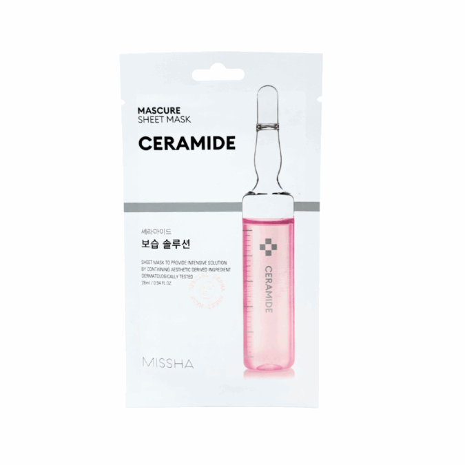 Maska w płachcie z ceramidami - MISSHA 27 ml