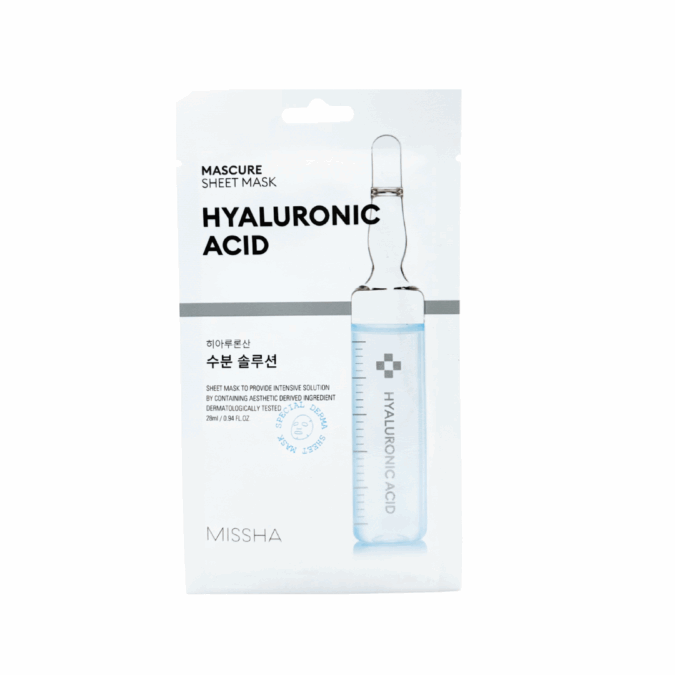 Nawilżająca maska w płachcie - MISSHA 28ml