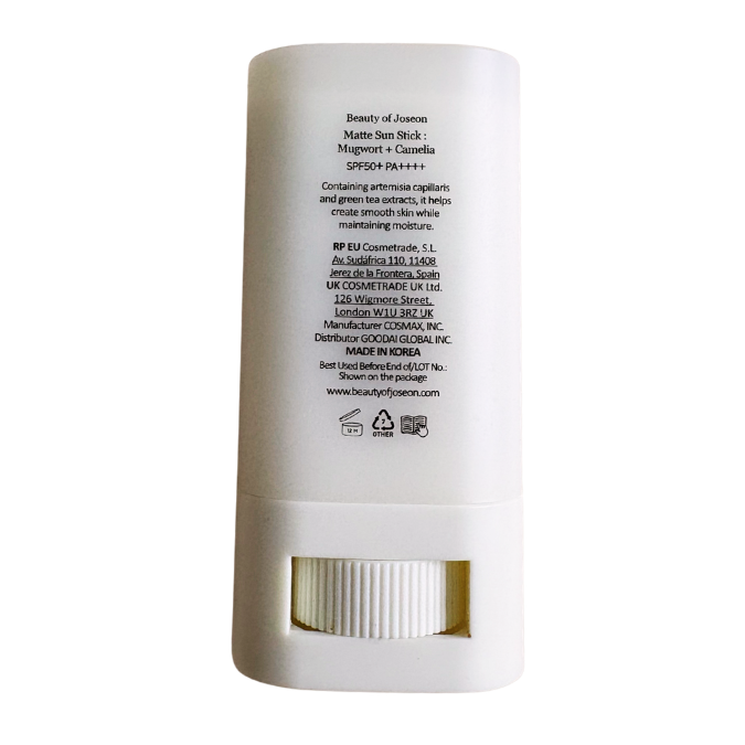 Sztyft przeciwsłoneczny SPF50+/PA++++ - Beauty of Joseon 18g - obrazek 2