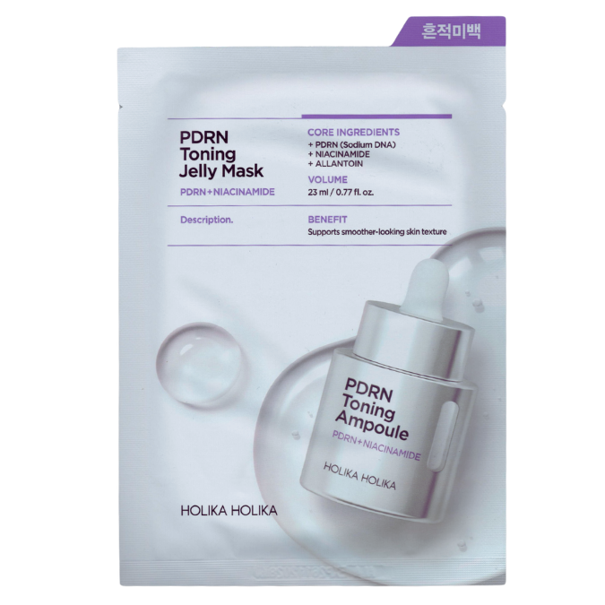Żelowa maska w płachcie z PDRN i niacynamidem - Holika Holika 23 ml